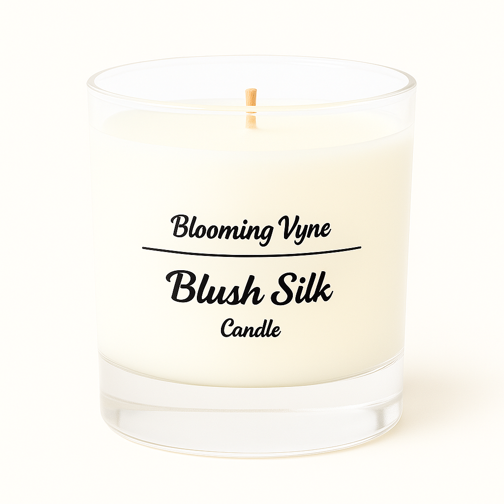 Blush Silk Candle